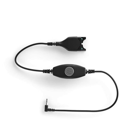 EPOS Epos 1000771 3.5 mm Sennheiser CMB01 Control Adapter Cable Hook Switch & Jack 1000771